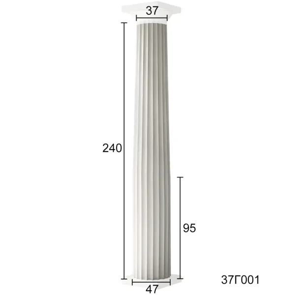 37Γ001-gypsines-kolones